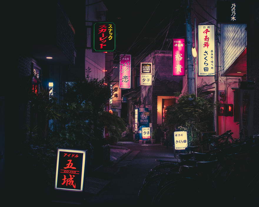 Magical Night Photography Of Tokyo’s Streets