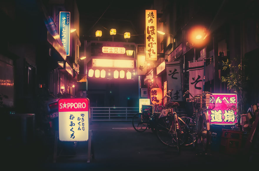 Magical Night Photography Of Tokyo’s Streets