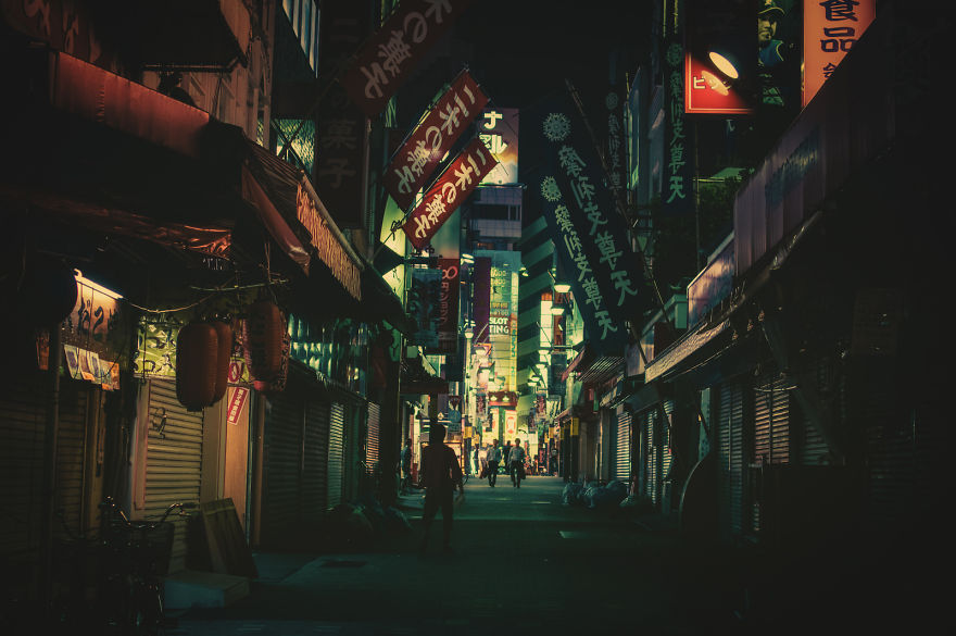 Magical Night Photography Of Tokyo’s Streets