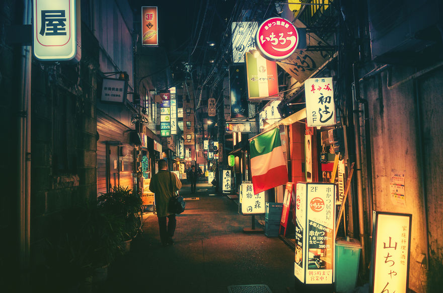 Magical Night Photography Of Tokyo’s Streets