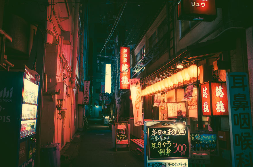 Magical Night Photography Of Tokyo’s Streets