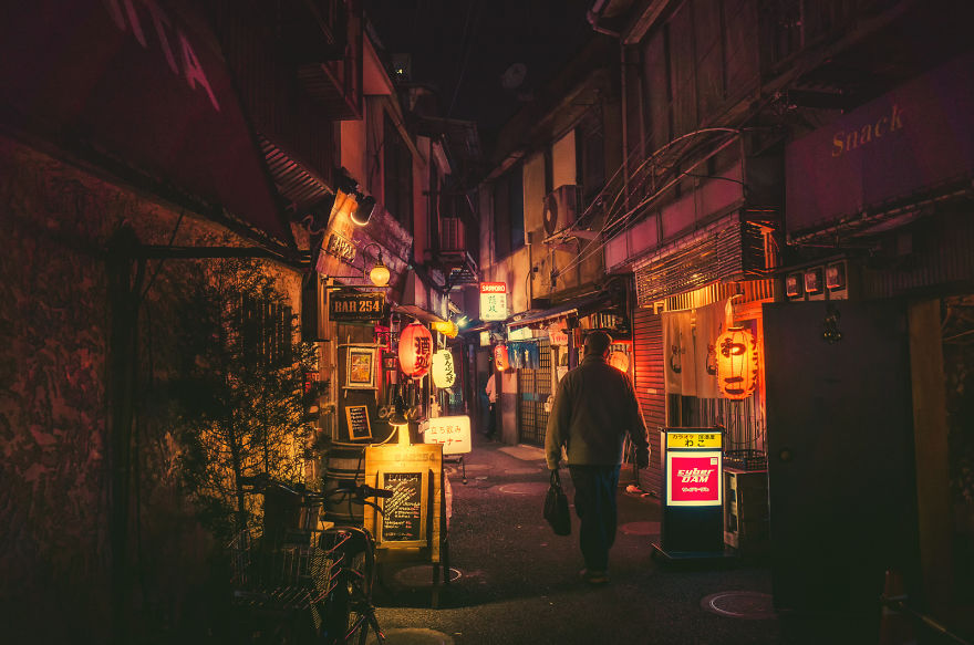 Magical Night Photography Of Tokyo’s Streets