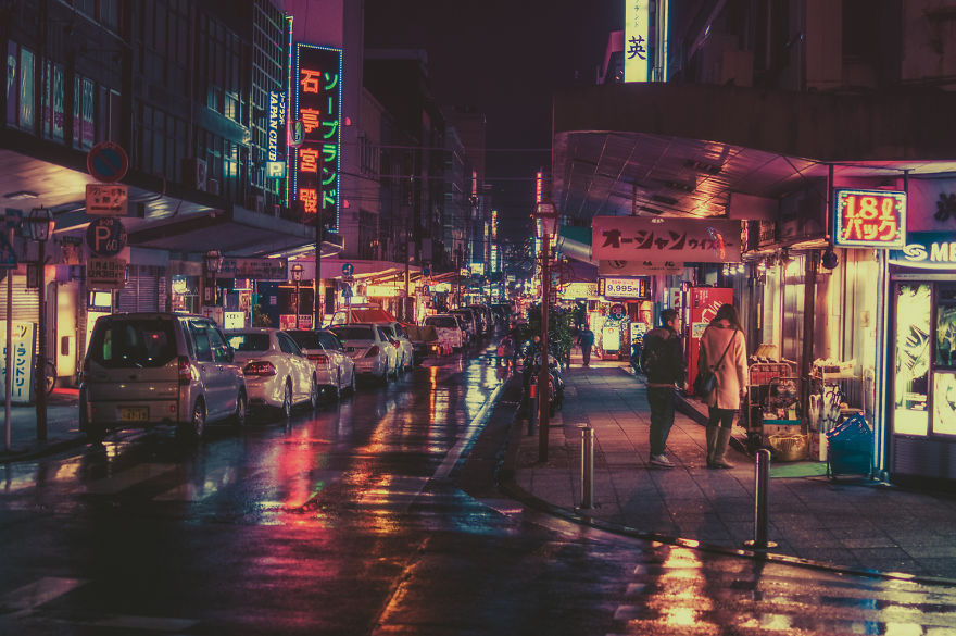 Magical Night Photography Of Tokyo’s Streets