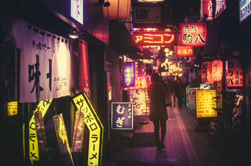 Magical Night Photography Of Tokyo’s Streets