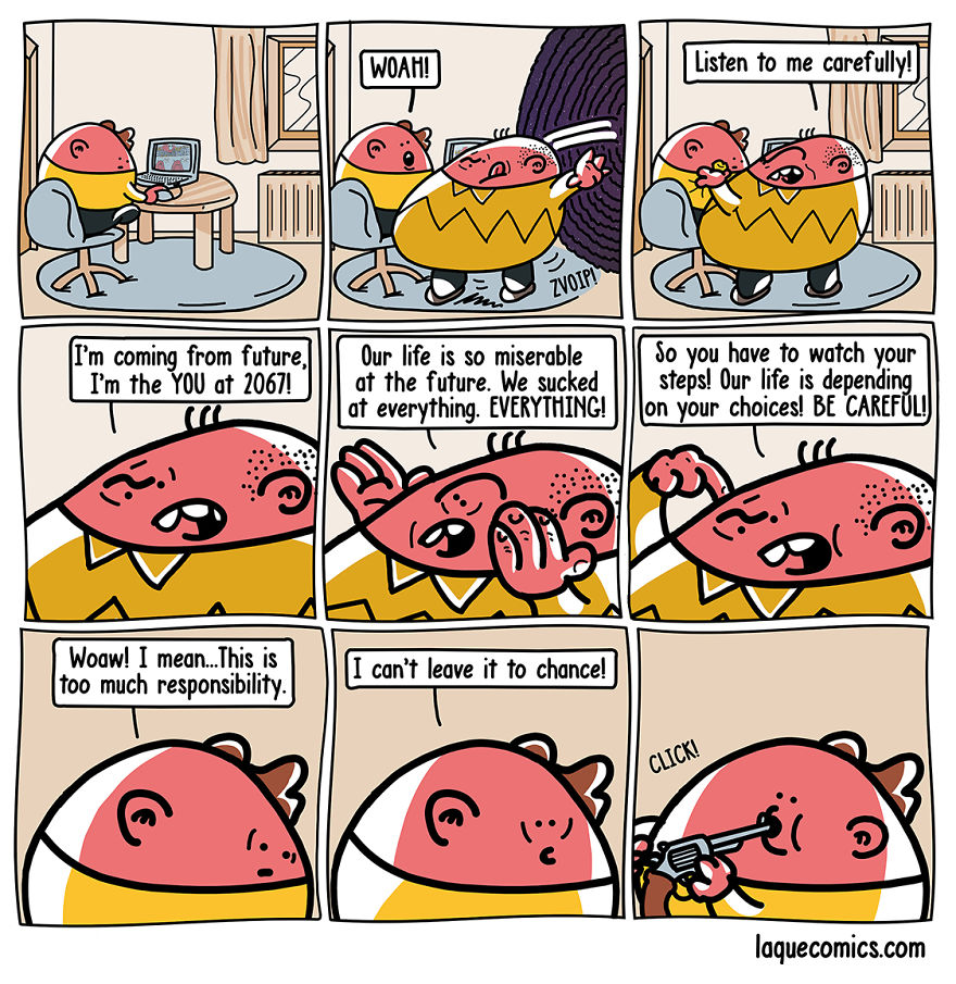 18 Comics Of 'laqué' That I've Started To Draw Recently As A Webcomic Project