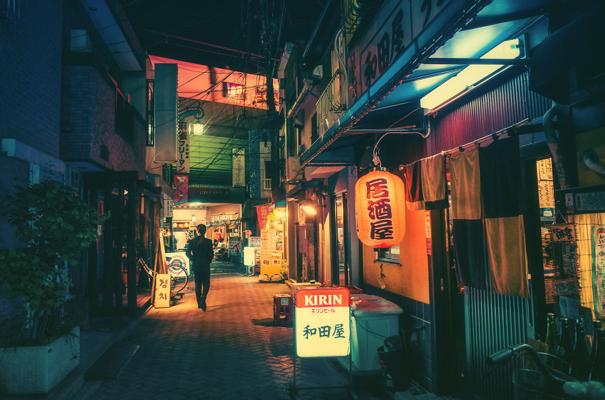 Magical Night Photography Of Tokyo’s Streets
