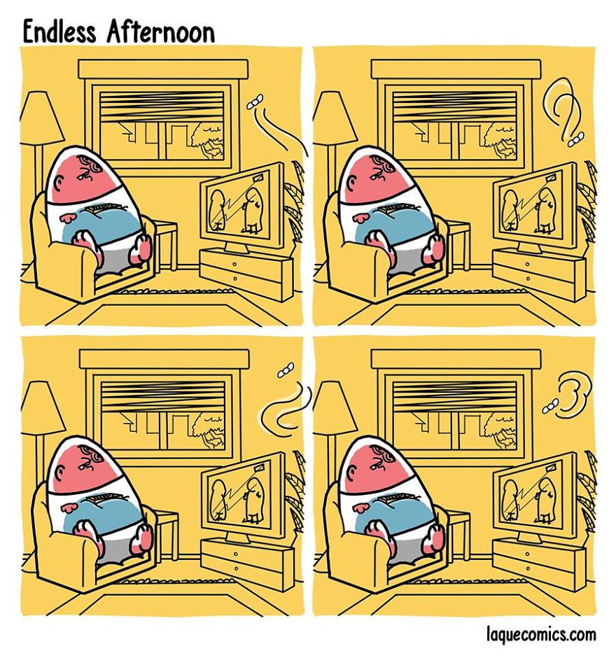 18 Comics Of 'laqué' That I've Started To Draw Recently As A Webcomic Project