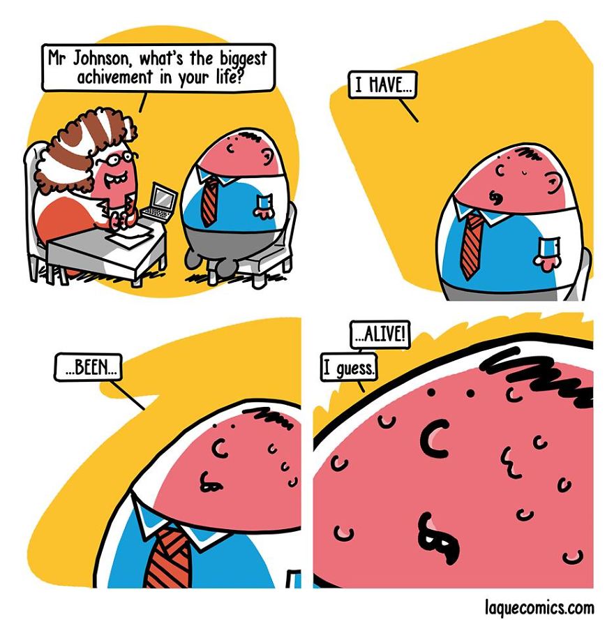 18 Comics Of 'laqué' That I've Started To Draw Recently As A Webcomic Project