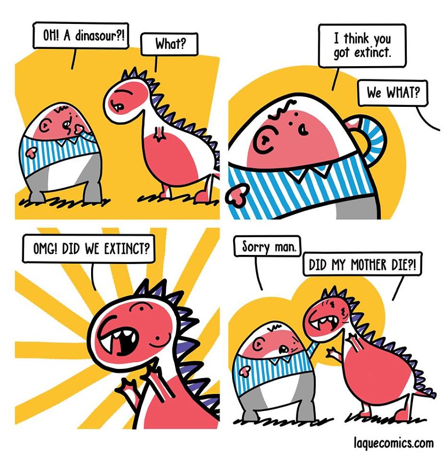 18 Comics Of 'laqué' That I've Started To Draw Recently As A Webcomic Project