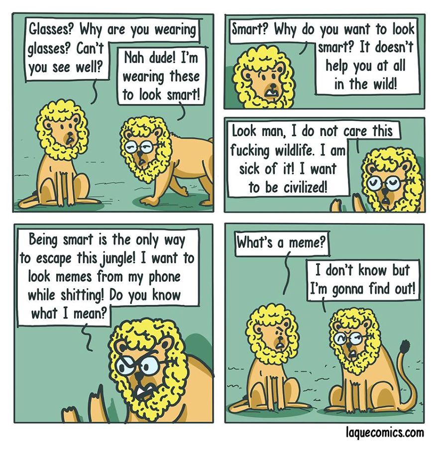 18 Comics Of 'laqué' That I've Started To Draw Recently As A Webcomic Project