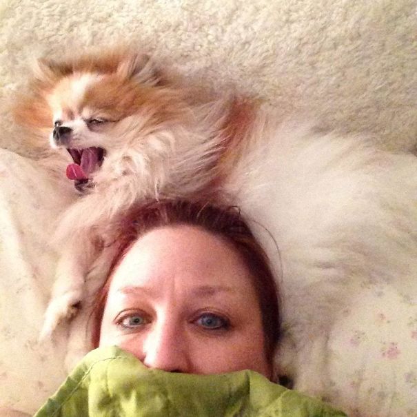 He Wraps Himself Around My Head Every Night.