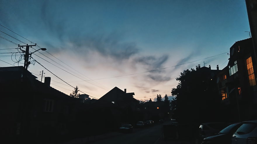 I Started Looking Up At The Sky And Guess What I Saw