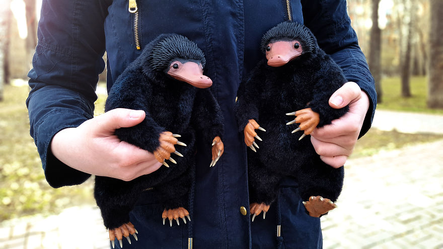 We Create Niffler From The Movie “fantastic Beasts And Where To Find Them”