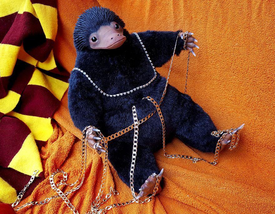 We Create Niffler From The Movie “fantastic Beasts And Where To Find Them”