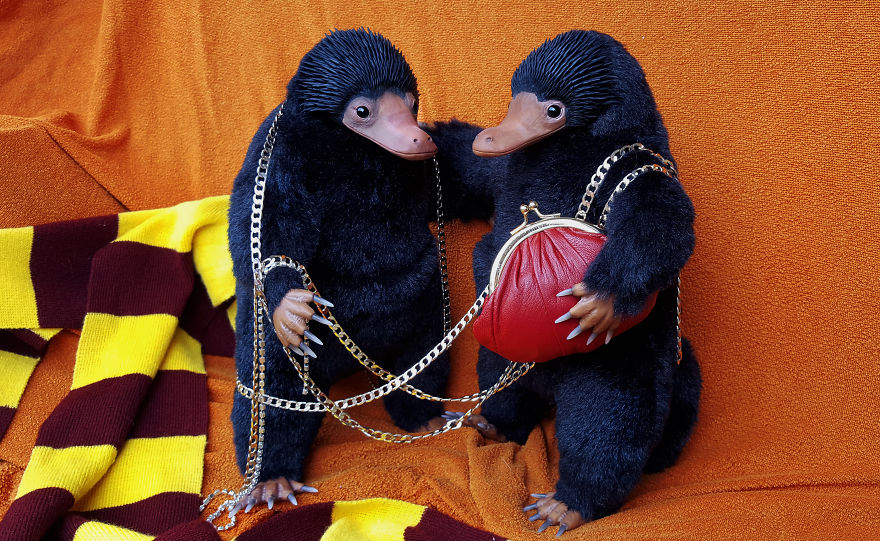 We Create Niffler From The Movie “fantastic Beasts And Where To Find Them”