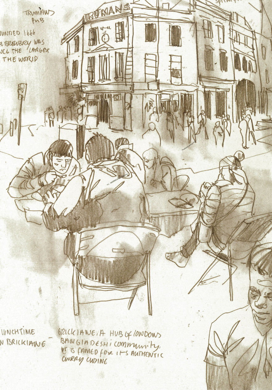 I Explore London And Draw My Experiences I Explore London And Draw My Experiences