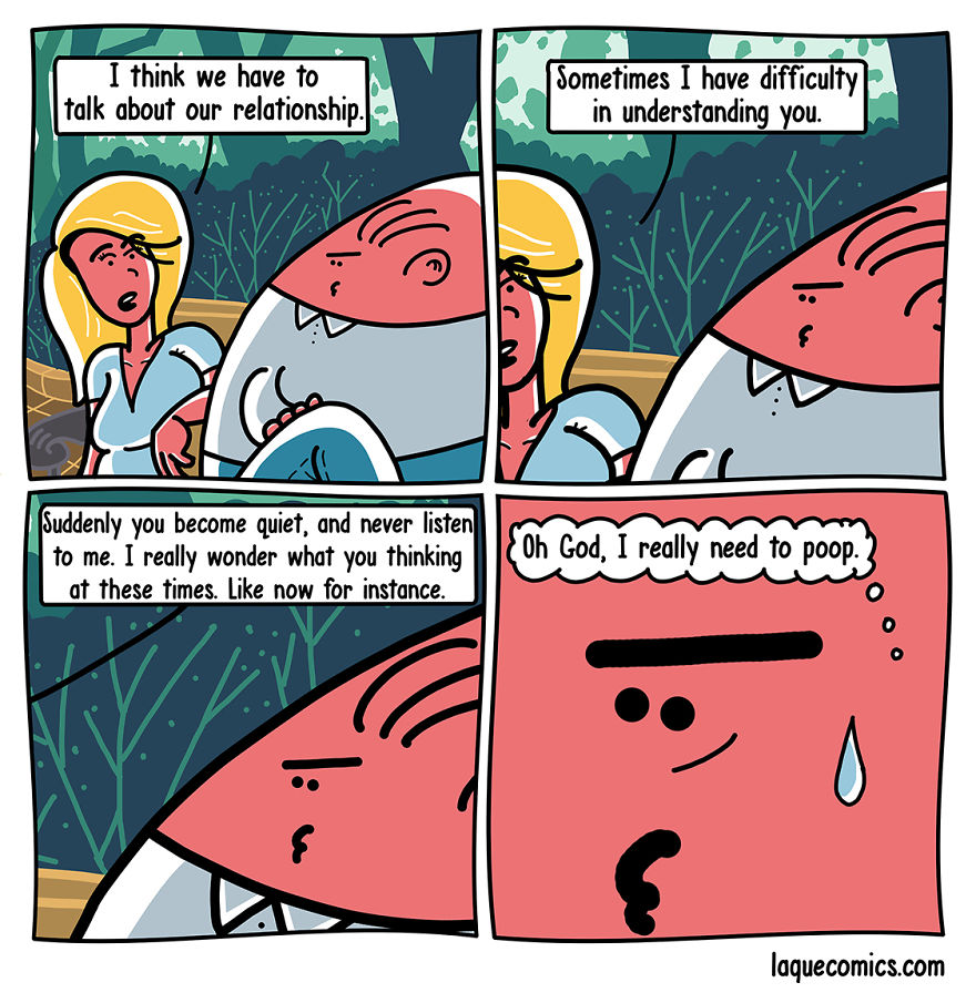 18 Comics Of 'laqué' That I've Started To Draw Recently As A Webcomic Project