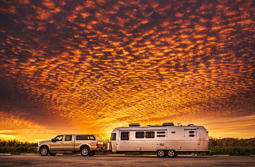An Amazing Sunset In Florida