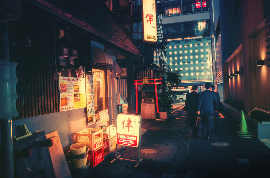 Magical Night Photography Of Tokyo’s Streets