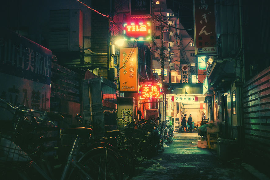 Magical Night Photography Of Tokyo’s Streets
