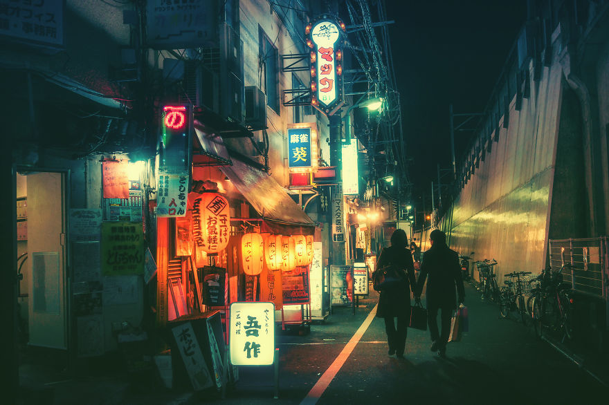 Magical Night Photography Of Tokyo’s Streets