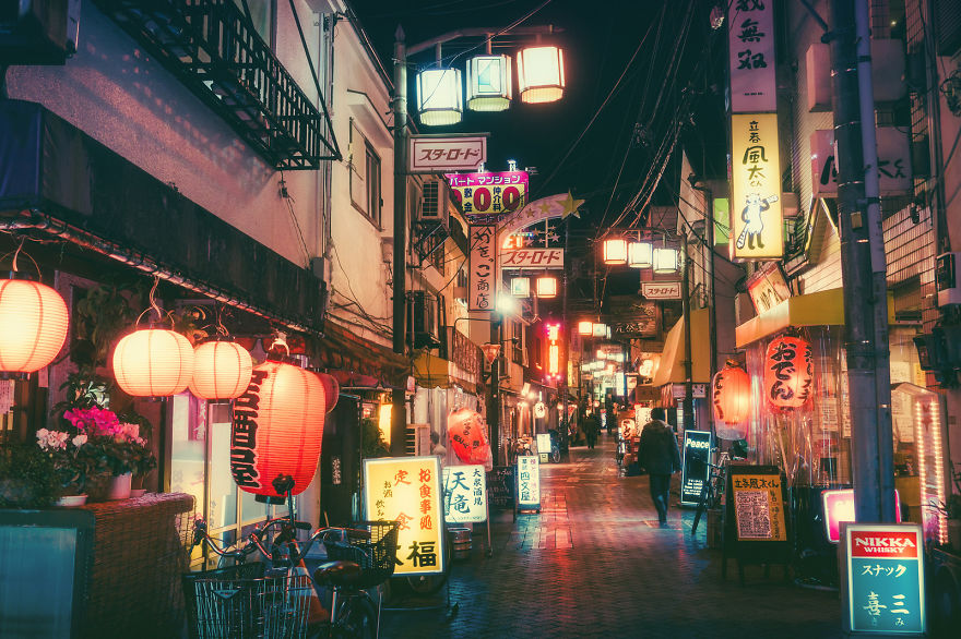 Magical Night Photography Of Tokyo’s Streets