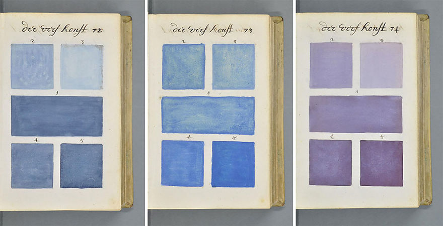 271 Years Before Pantone, One Man Painted Every Color Imaginable In An 800-Page Book