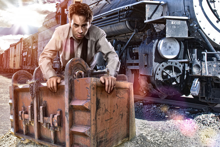 Chris Kattan And I Recreated Old Buster Keaton Pictures, And They Are Pretty Epic. Chris Kattan And I Recreated Old Buster Keaton Pictures, And They Are Pretty Epic.