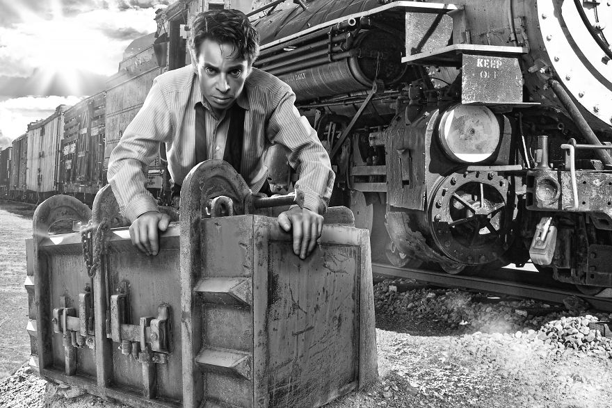 Chris Kattan And I Recreated Old Buster Keaton Pictures, And They Are Pretty Epic. Chris Kattan And I Recreated Old Buster Keaton Pictures, And They Are Pretty Epic.