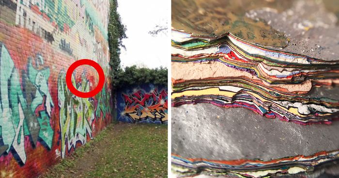 Someone Peeled Off 30 Years Of Graffiti, And Here’s What They Found Underneath