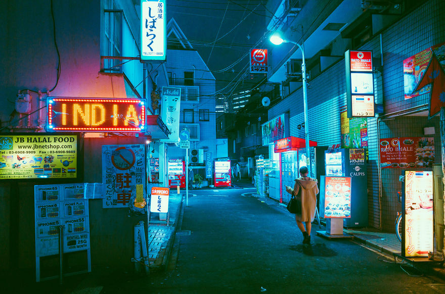 Magical Night Photography Of Tokyo’s Streets