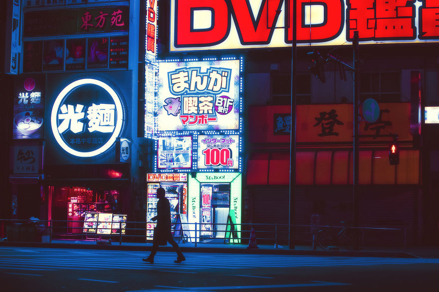 Magical Night Photography Of Tokyo’s Streets