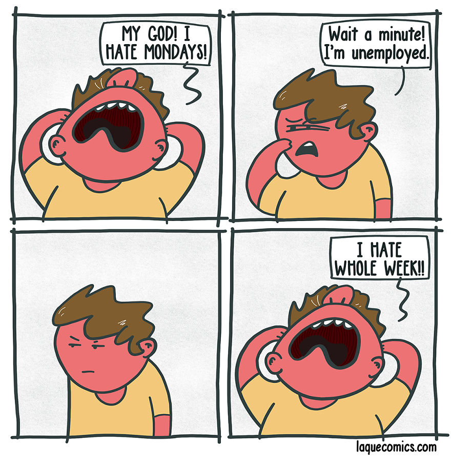 18 Comics Of 'laqué' That I've Started To Draw Recently As A Webcomic Project