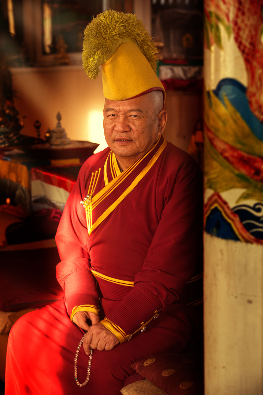 Buryat Gelugpa Monk