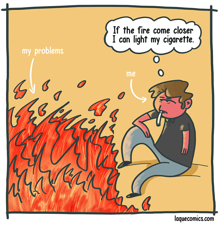 18 Comics Of 'laqué' That I've Started To Draw Recently As A Webcomic Project