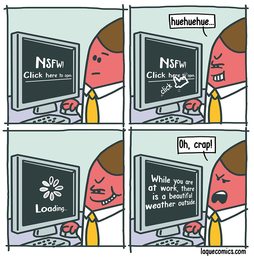 18 Comics Of 'laqué' That I've Started To Draw Recently As A Webcomic Project