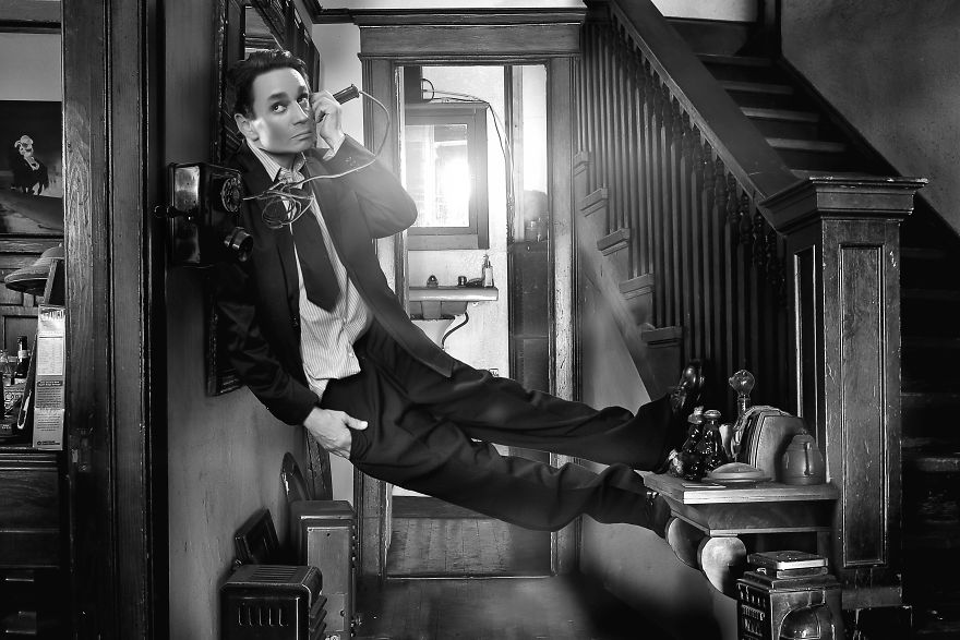 Chris Kattan And I Recreated Old Buster Keaton Pictures, And They Are Pretty Epic. Chris Kattan And I Recreated Old Buster Keaton Pictures, And They Are Pretty Epic.