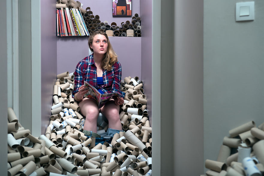 This Photographer Stored His Trash For 4 Years And Then Created This Powerful Photo Series