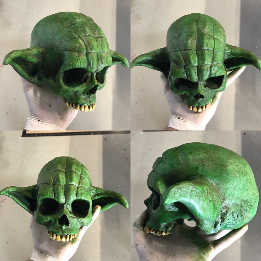What Do You Guys Think Of My New Yoda Skull?? What Do You Guys Think Of My New Yoda Skull??