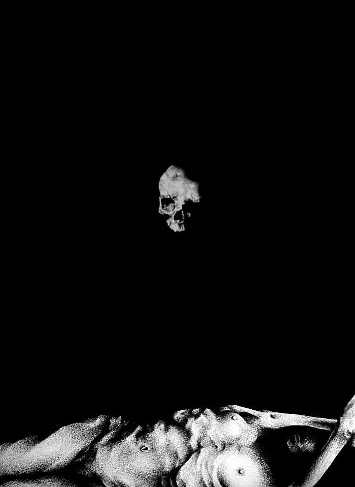 The Artist Who Paint Nightmares With His Own Blood -maxime André Taccardi