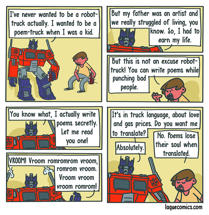 18 Comics Of 'laqué' That I've Started To Draw Recently As A Webcomic Project