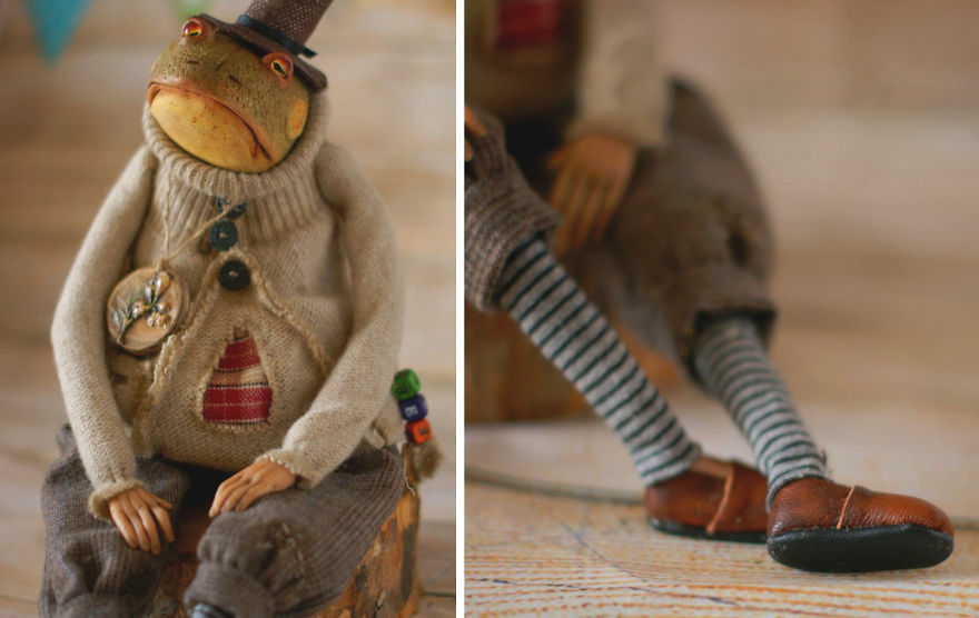 These Fab Papier-Mache Frogs Would Fairy-Tale Any Room