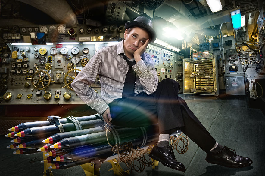 Chris Kattan And I Recreated Old Buster Keaton Pictures, And They Are Pretty Epic. Chris Kattan And I Recreated Old Buster Keaton Pictures, And They Are Pretty Epic.