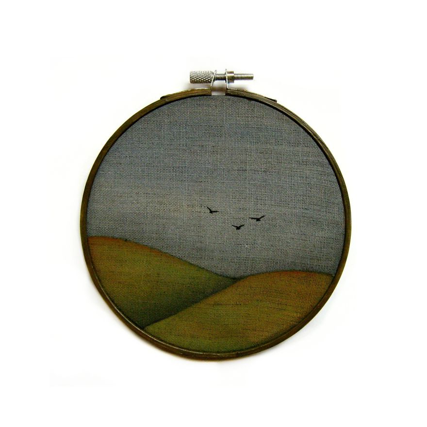 I Paint Tiny Portals Into My Dreamland