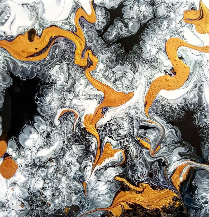 5-Year-Old Has Donated Over $750 To Charity By Painting Galaxies