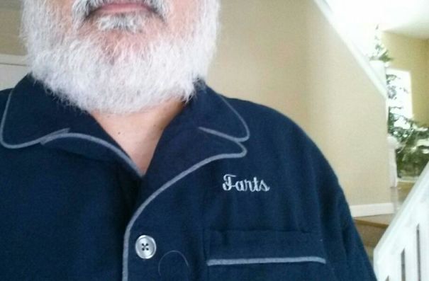 My Wife Bought Me Monogram Pajamas For Xmas