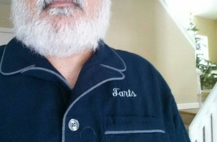 My Wife Bought Me Monogram Pajamas For Xmas