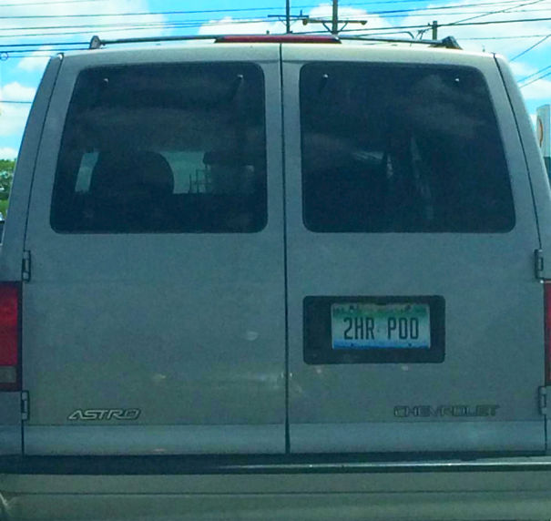 My Wife Said This License Plate Made Her Think Of Me