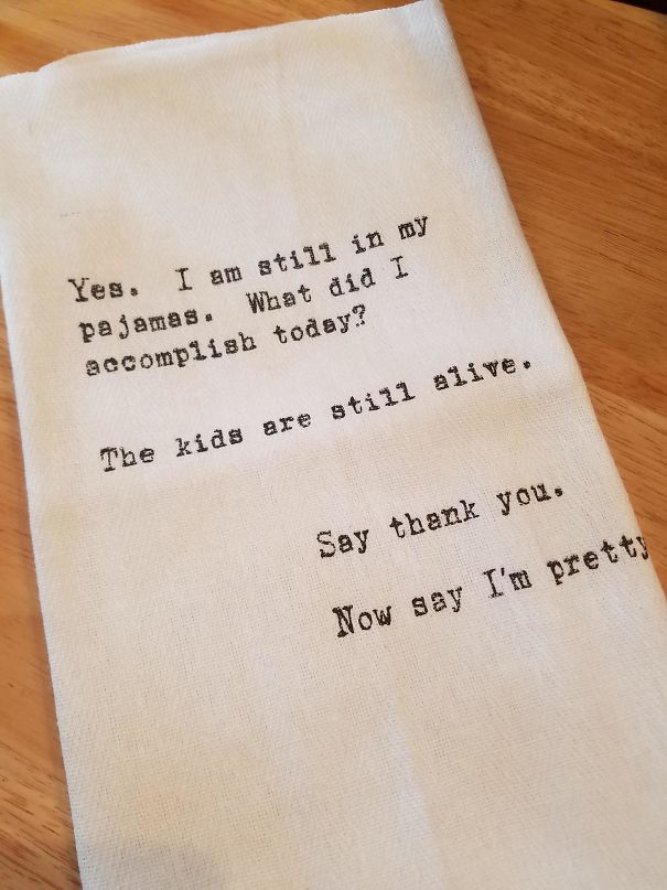 My Wife's New Hand Towel