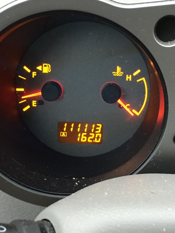 I'd Been Waiting Weeks, And Just Looked Down!